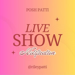 Live Show Notification ✨